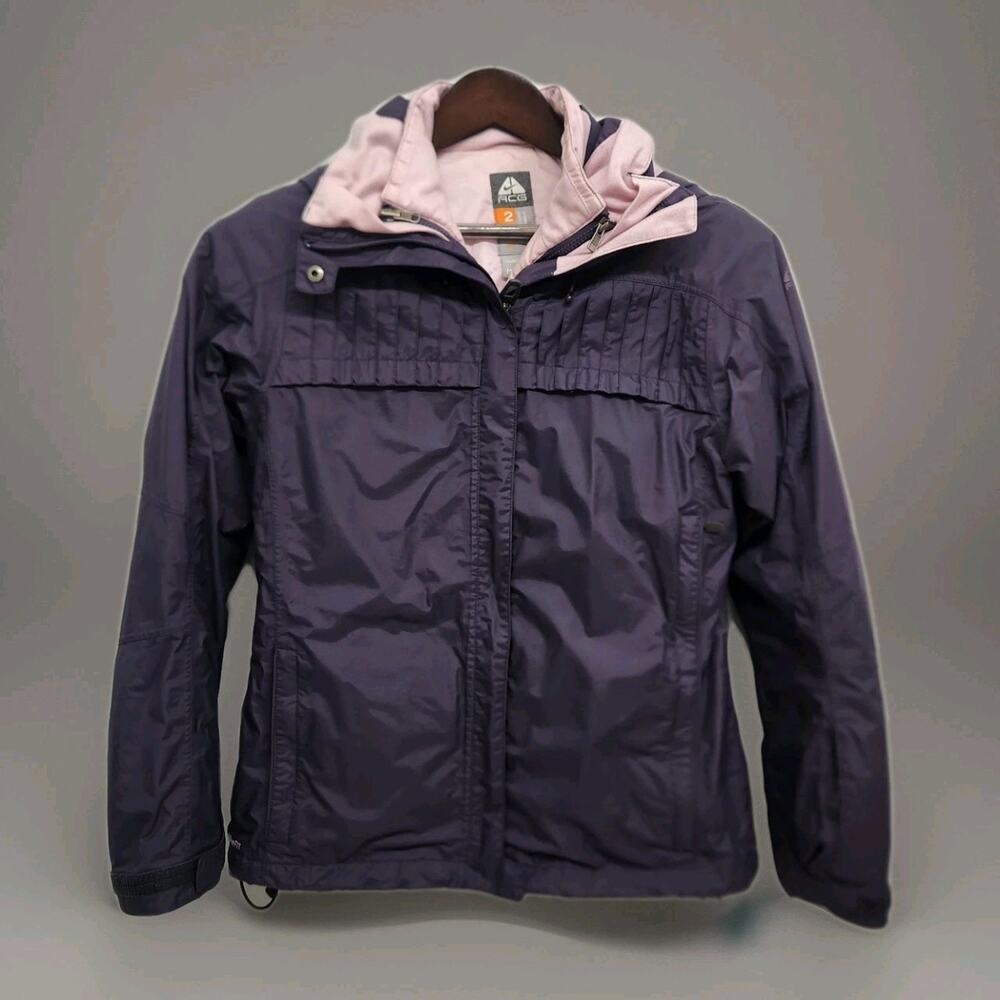 Nike ACG Storm Fit Purple Softshell Outdoor Gorpcore Jacket Windbreaker Coat Med